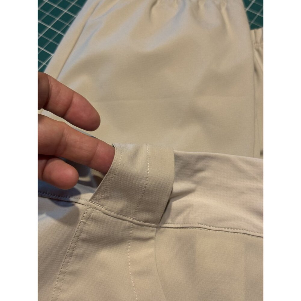 Patagonia Womens Beige Recycled Polyester Jogger Pants Size L - Picture 11 of 12